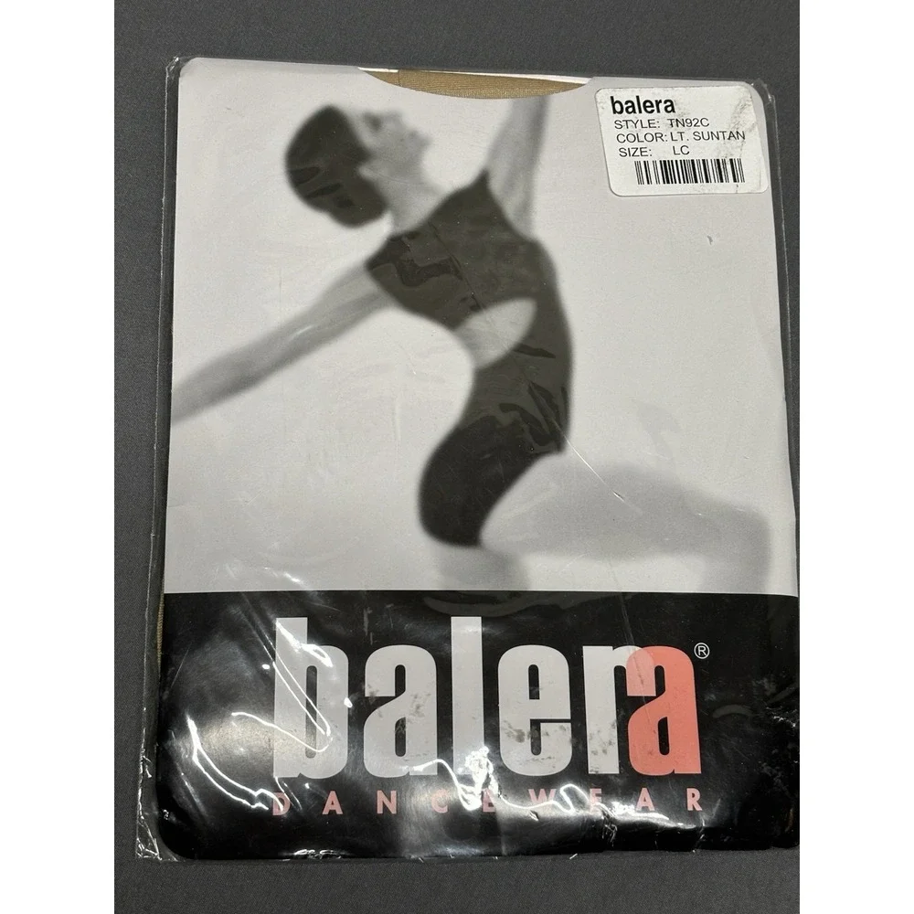 Balera Dancewear Light Suntan Child Tights Style TN92C Size Large Child